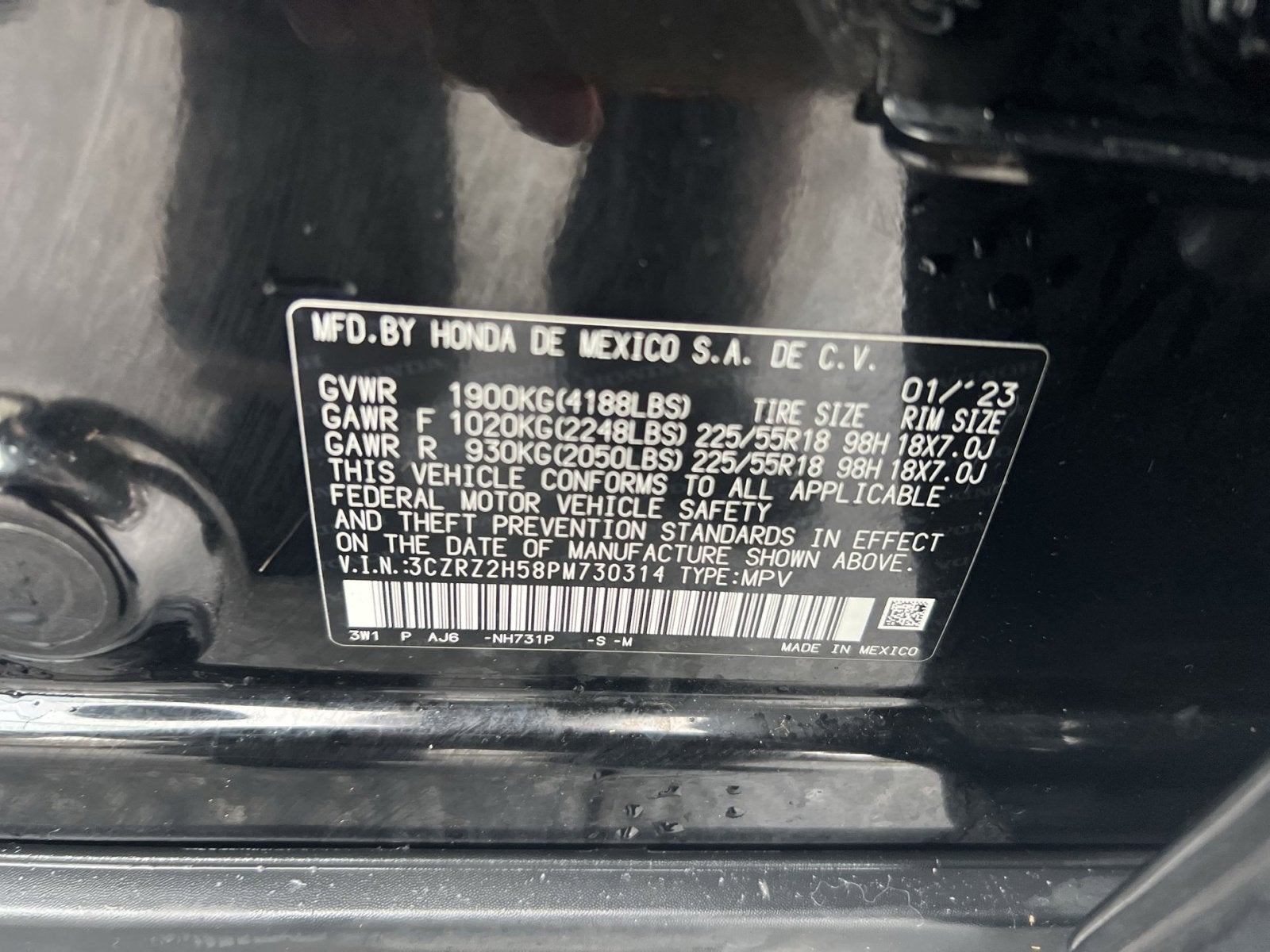 2023 Honda HR-V Sport