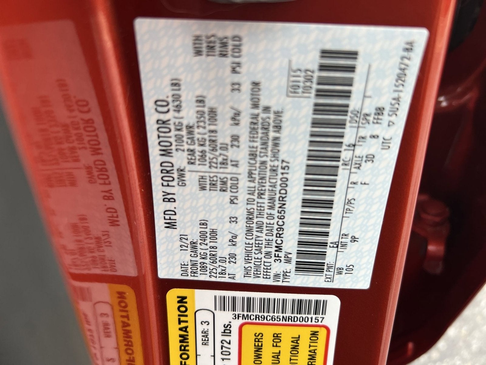 2022 Ford Bronco Sport Outer Banks