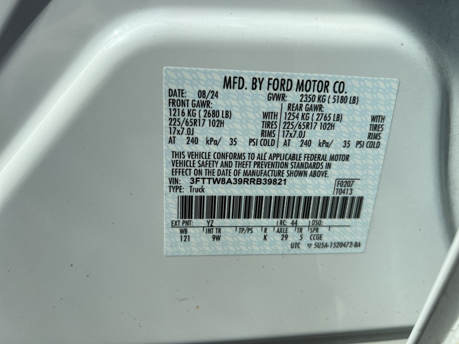 2024 Ford Maverick XL