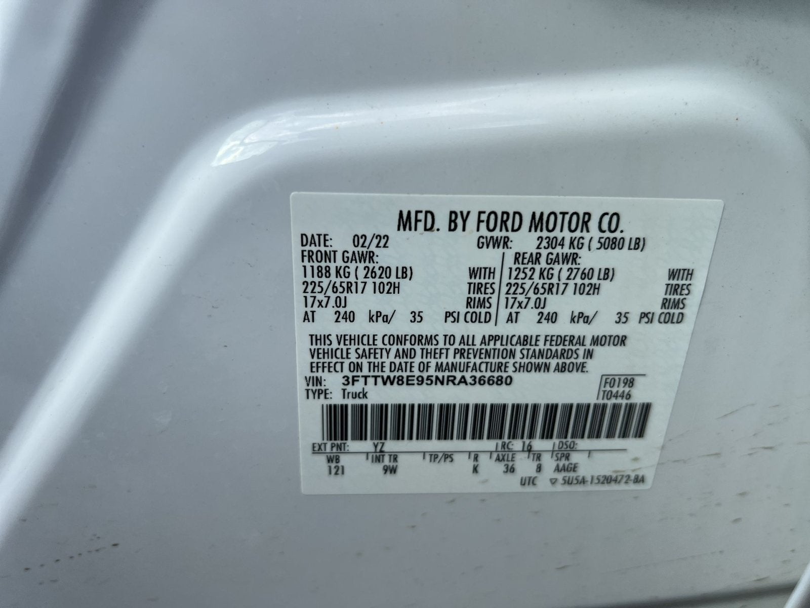 2022 Ford Maverick XL