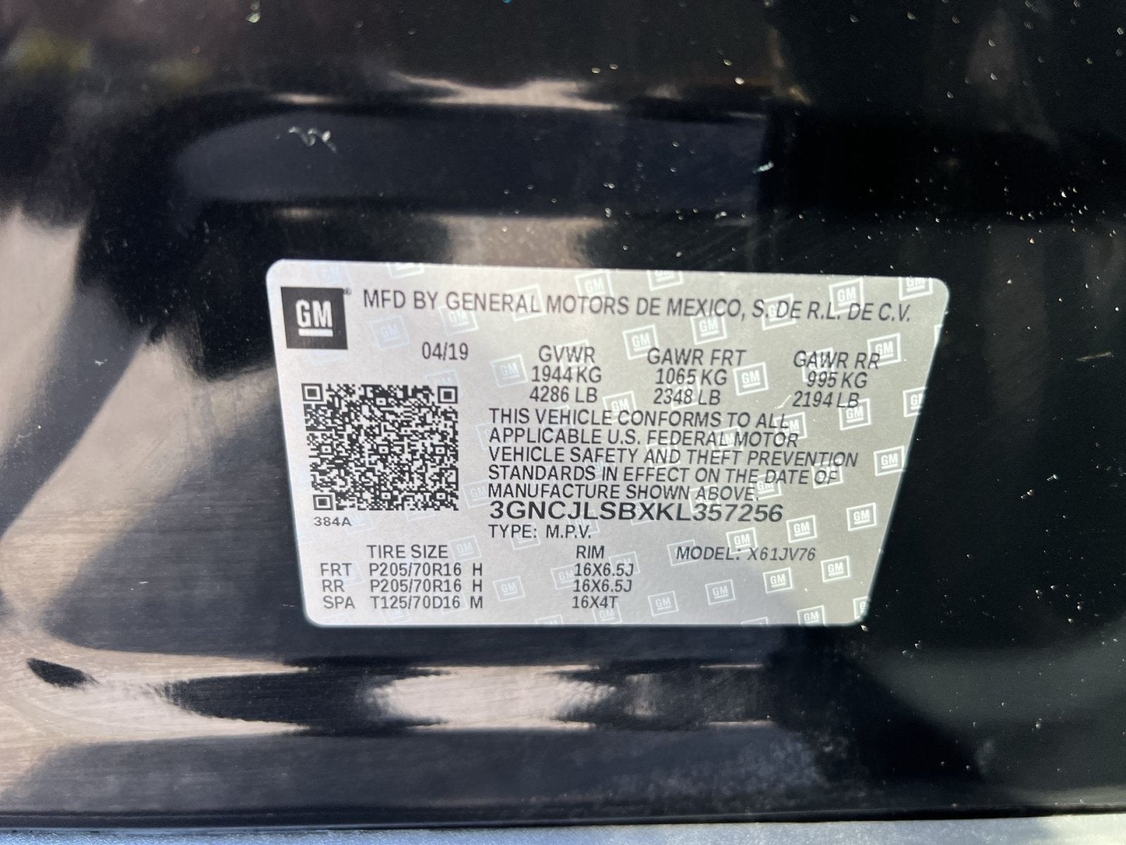 2019 Chevrolet Trax LT