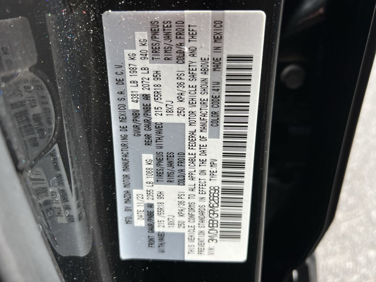 2024 Mazda Mazda CX-30 2.5 S Select Sport