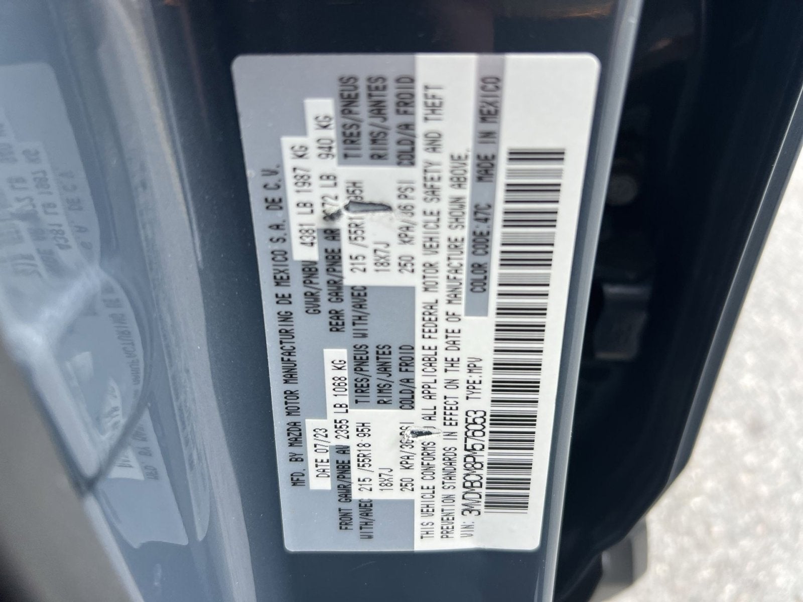2023 Mazda Mazda CX-30 2.5 S Carbon Edition
