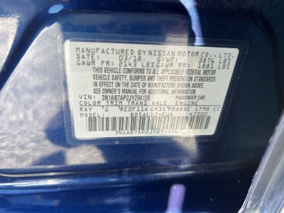 2018 Nissan Sentra SV