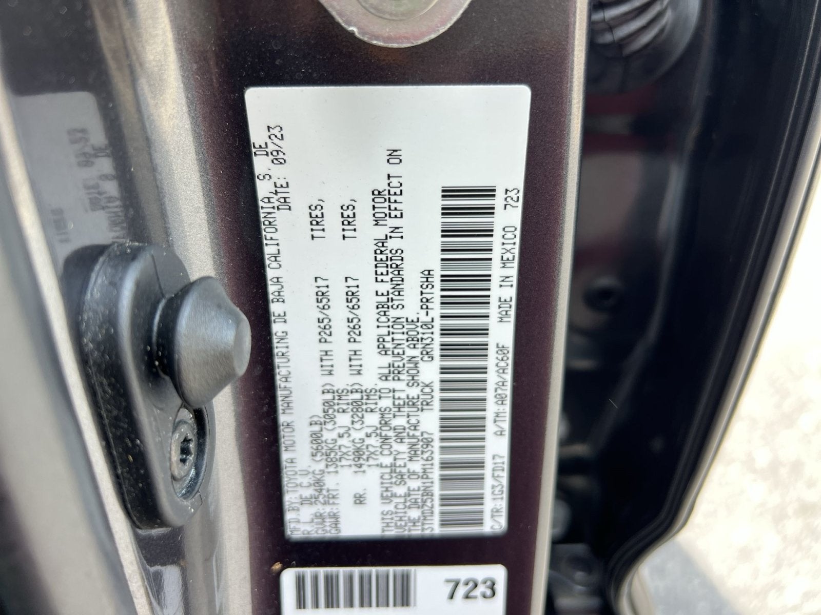2023 Toyota Tacoma TRD Sport