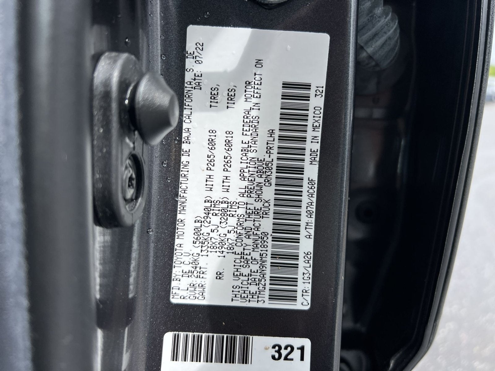 2022 Toyota Tacoma Limited