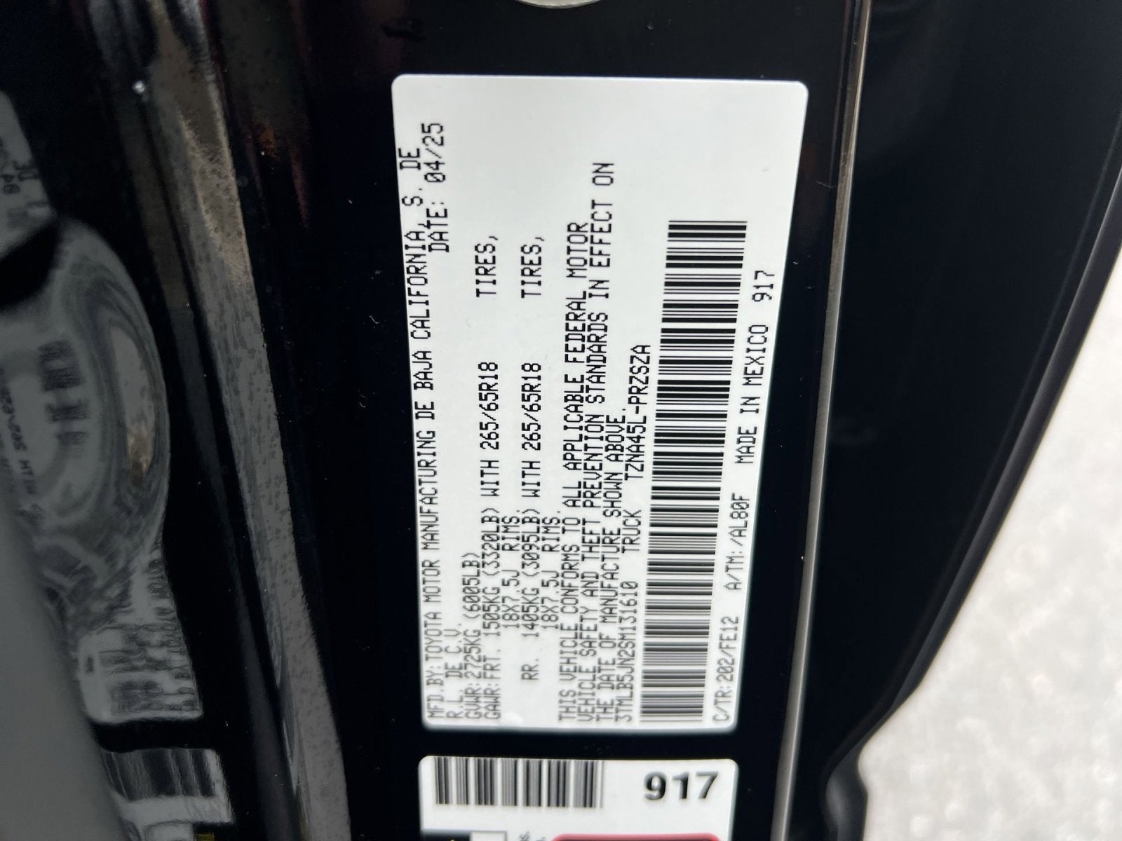 2025 Toyota Tacoma TRD Sport
