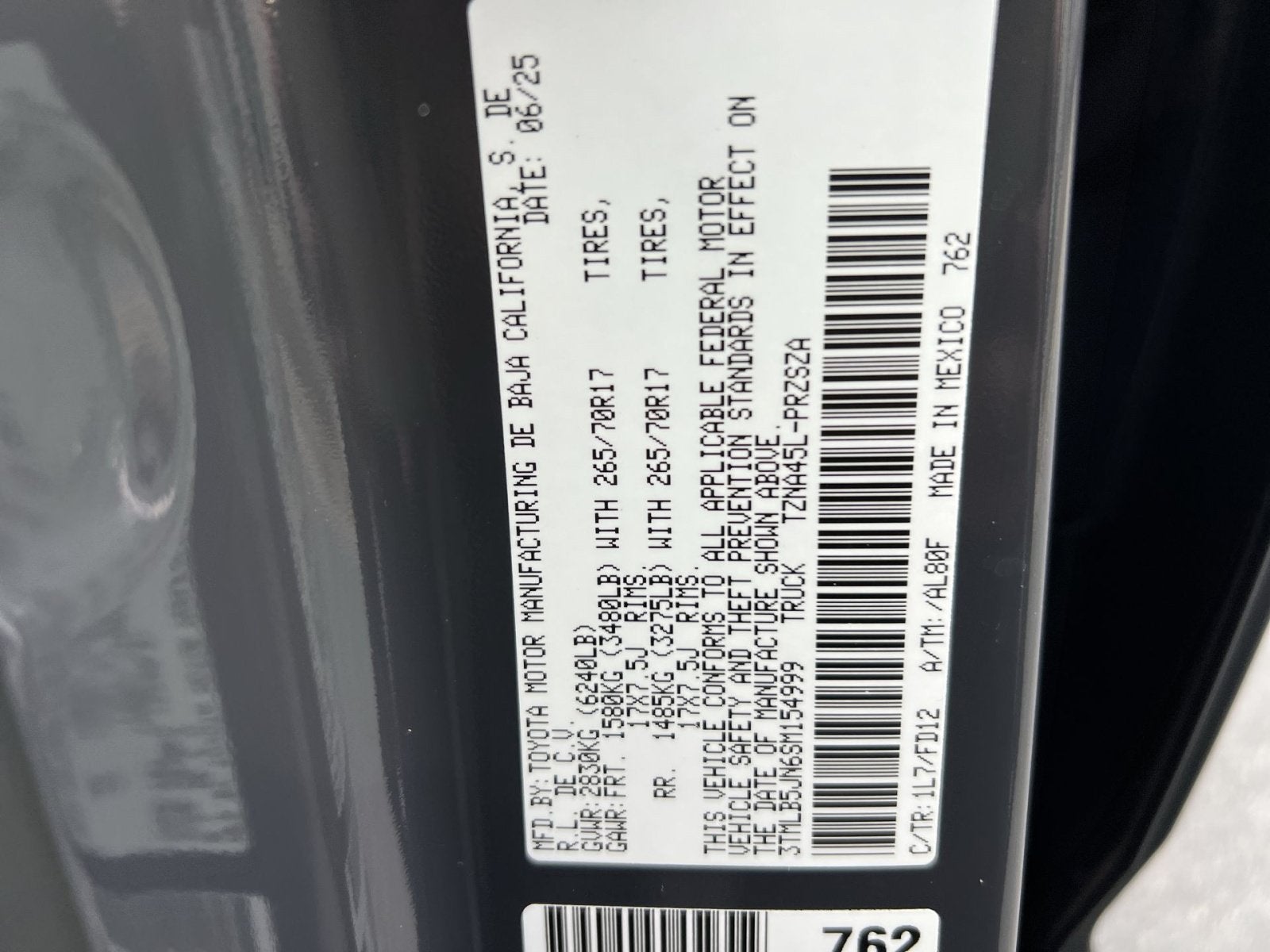 2025 Toyota Tacoma TRD Off-Road