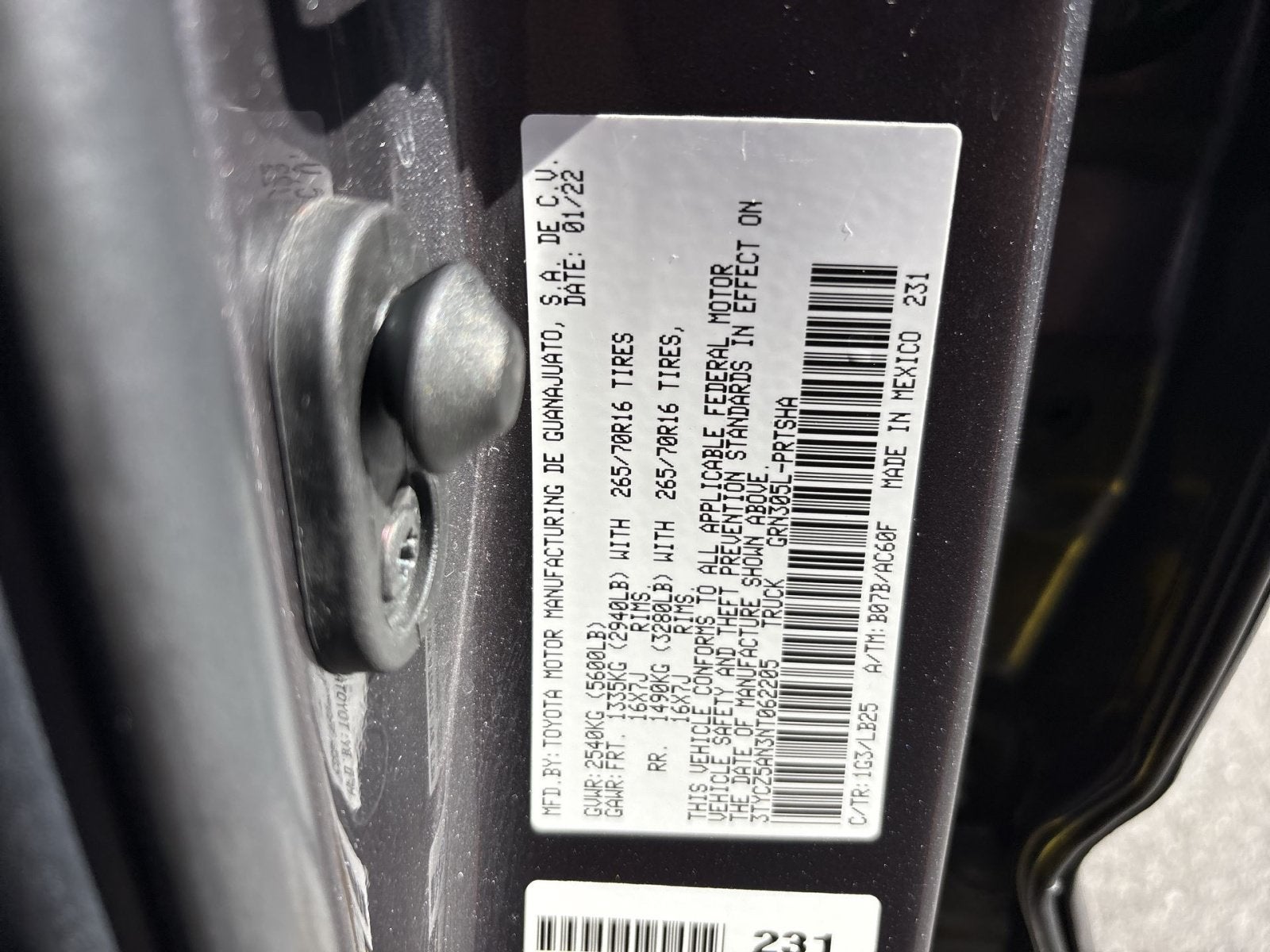 2022 Toyota Tacoma TRD Pro