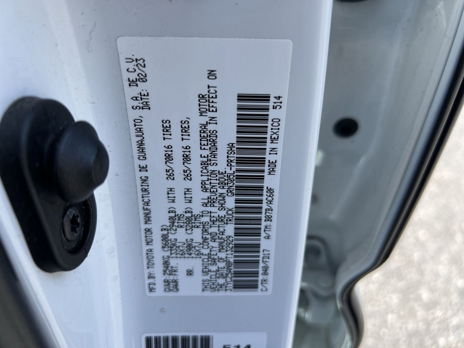 2023 Toyota Tacoma TRD Off-Road