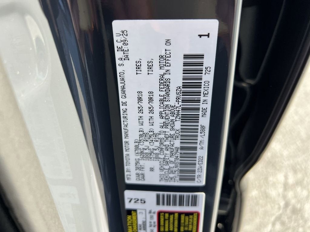 2025 Toyota Tacoma Hybrid TRD Pro