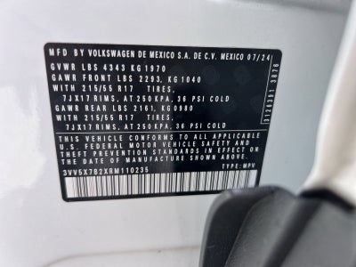 2024 Volkswagen Taos 1.5T S