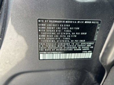 2023 Volkswagen Tiguan 2.0T SE