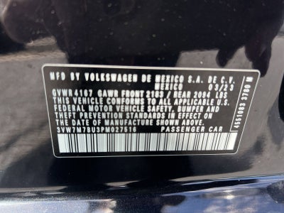 2023 Volkswagen Jetta 1.5T SE