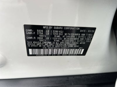 2020 Subaru Outback Touring XT