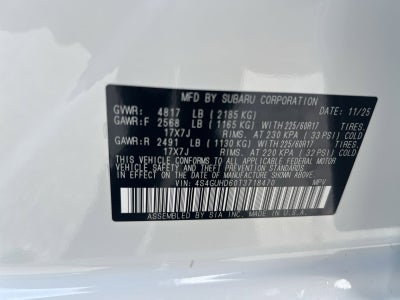 2026 Subaru Crosstrek Premium