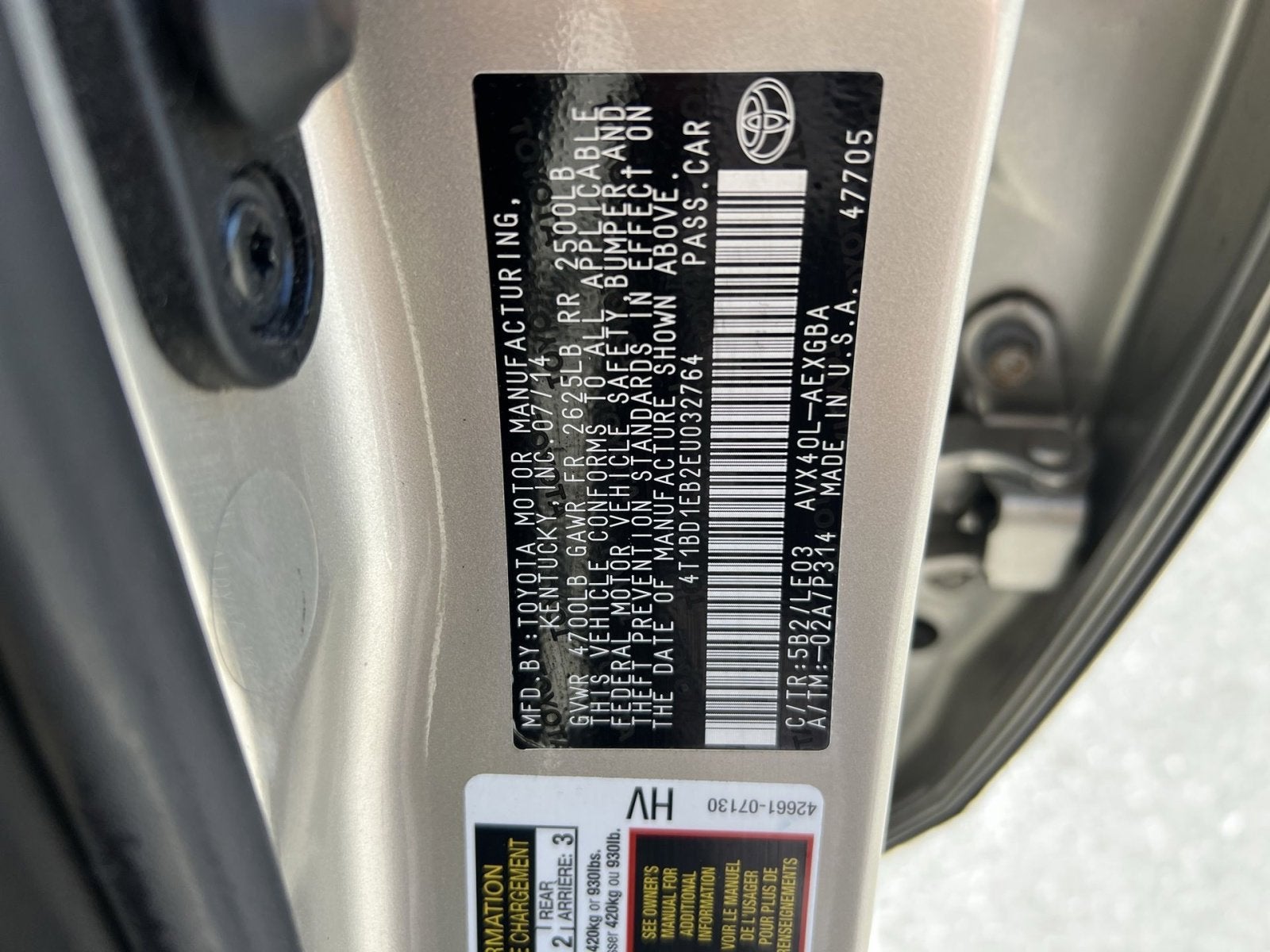 2014 Toyota Avalon Hybrid XLE Touring