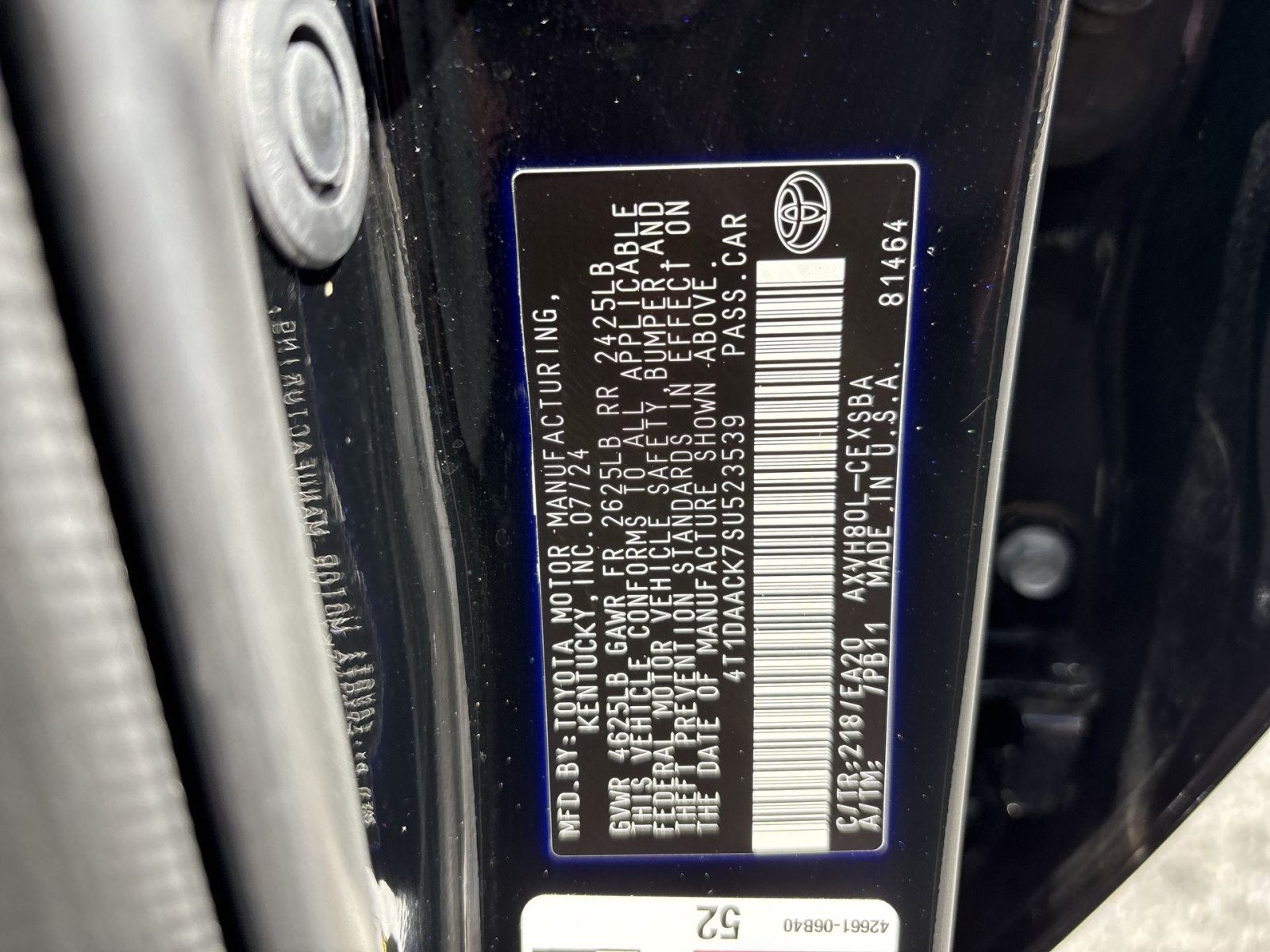 2025 Toyota Camry SE