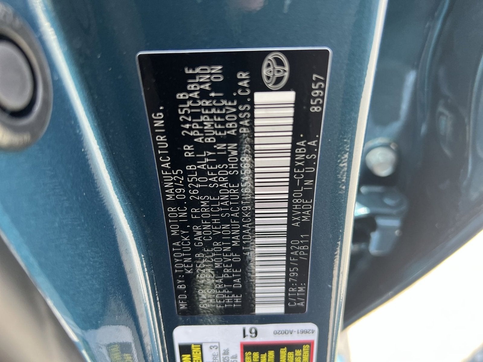 2026 Toyota Camry LE
