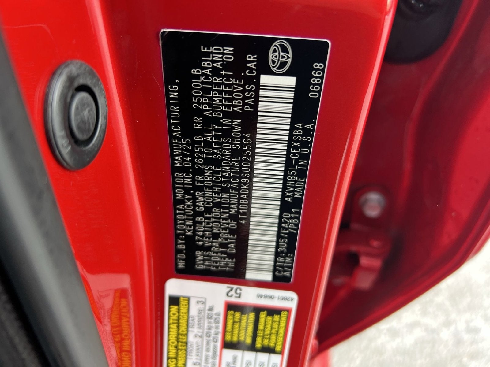 2025 Toyota Camry SE