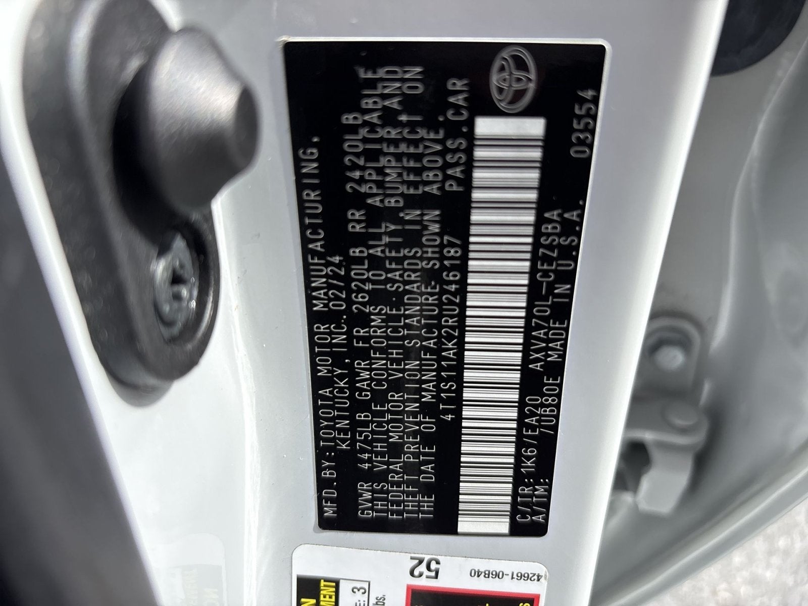 2024 Toyota Camry SE