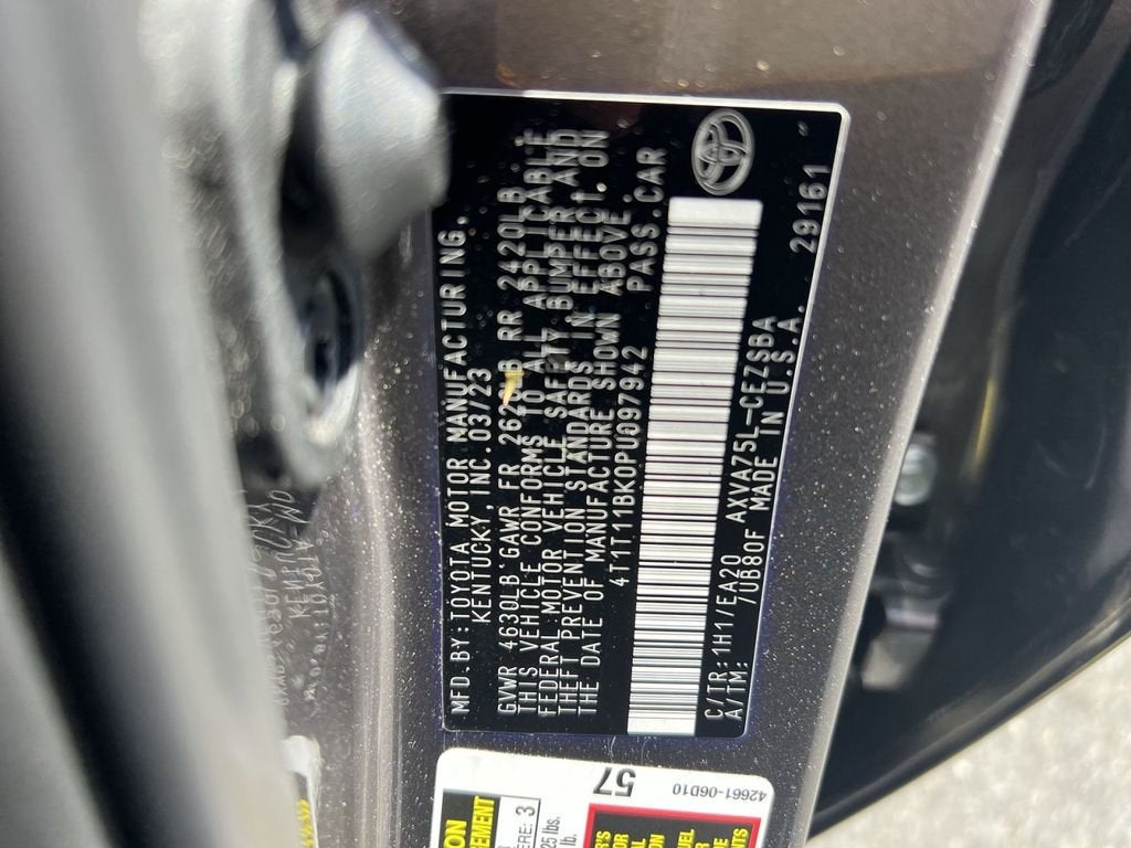 2023 Toyota Camry SE