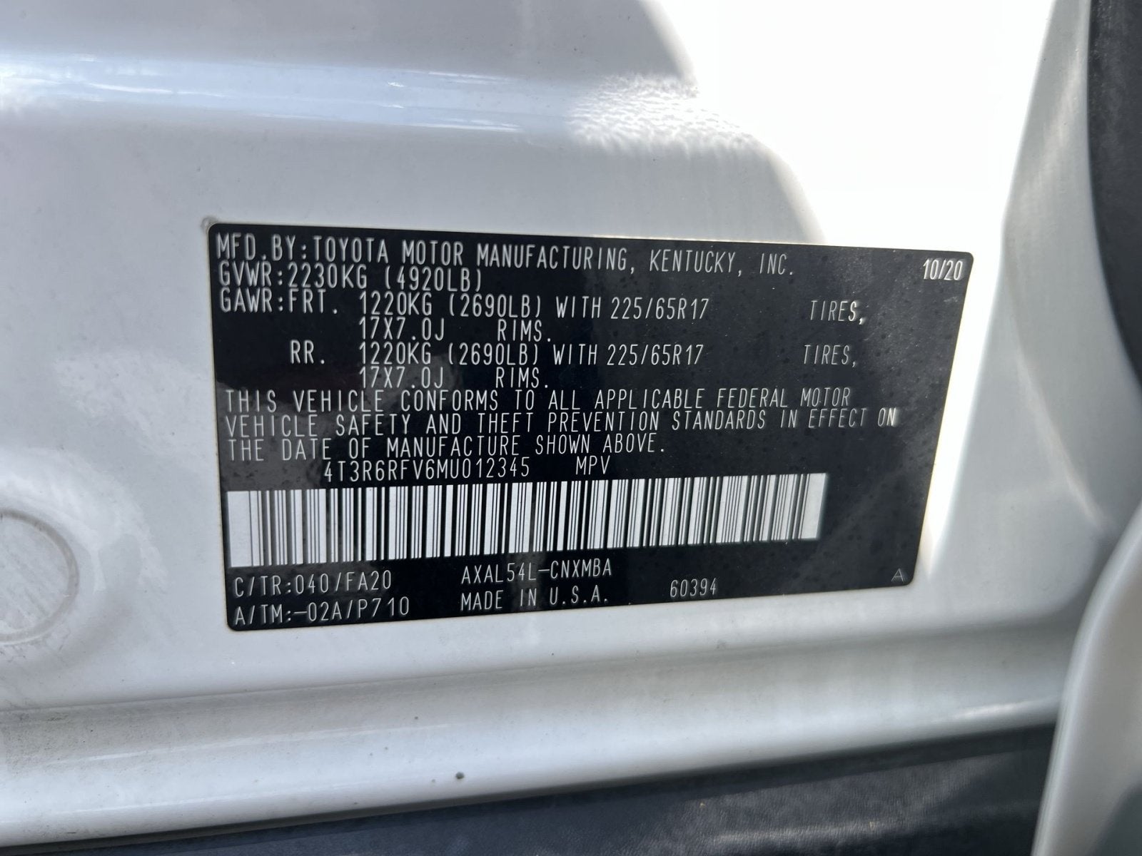2021 Toyota RAV4 Hybrid XLE
