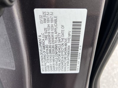 2022 Honda Odyssey EX-L