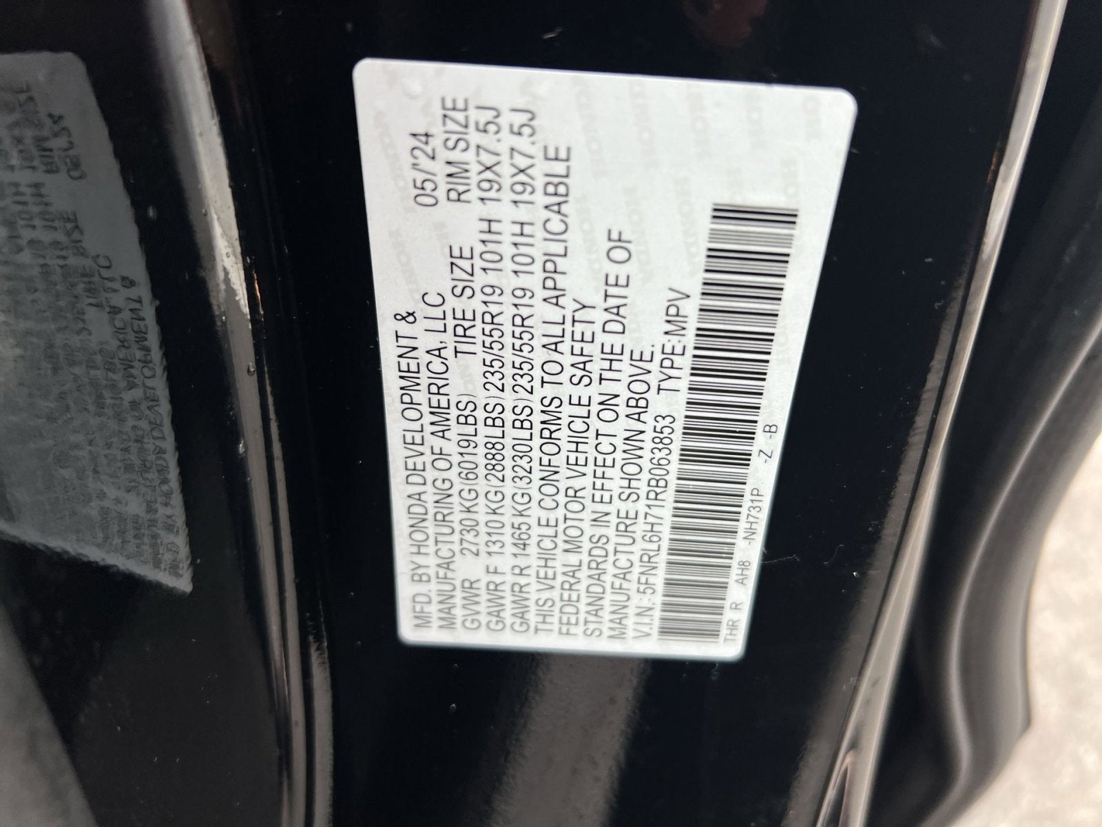 2024 Honda Odyssey Sport