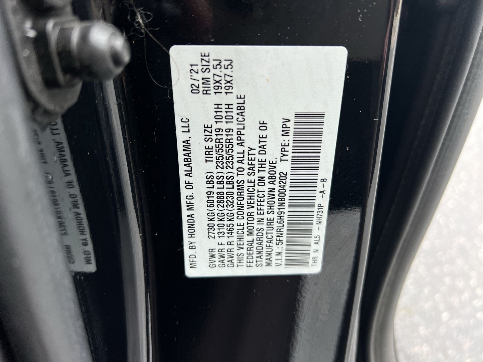 2022 Honda Odyssey Elite