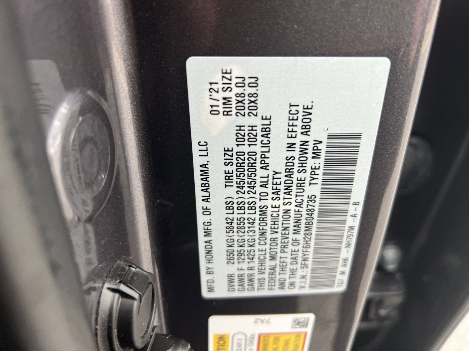 2021 Honda Pilot Special Edition