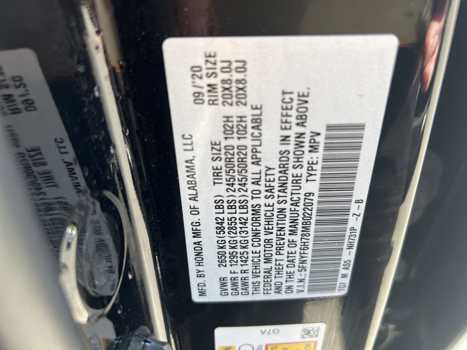 2021 Honda Pilot Black Edition