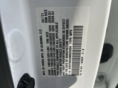 2021 Honda Passport EX-L