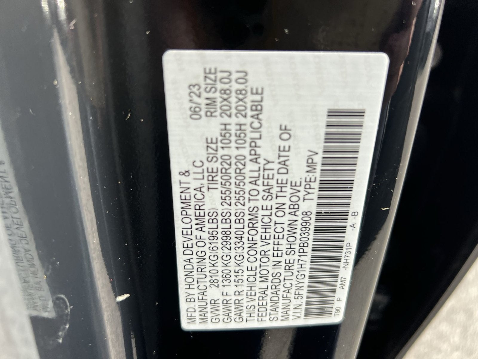 2023 Honda Pilot Touring