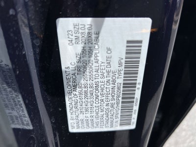 2023 Honda Pilot Elite