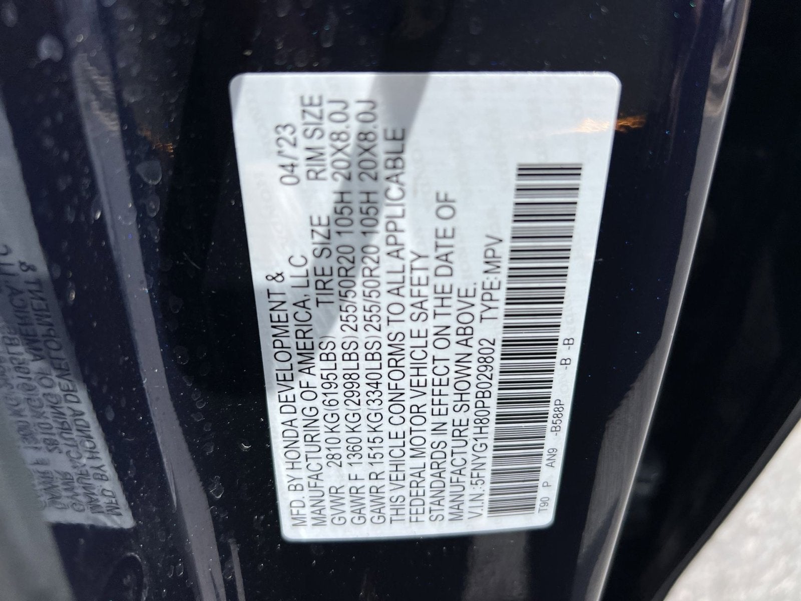2023 Honda Pilot Elite