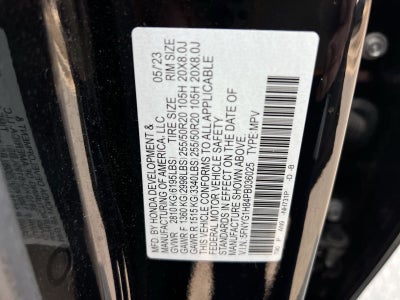 2023 Honda Pilot Elite