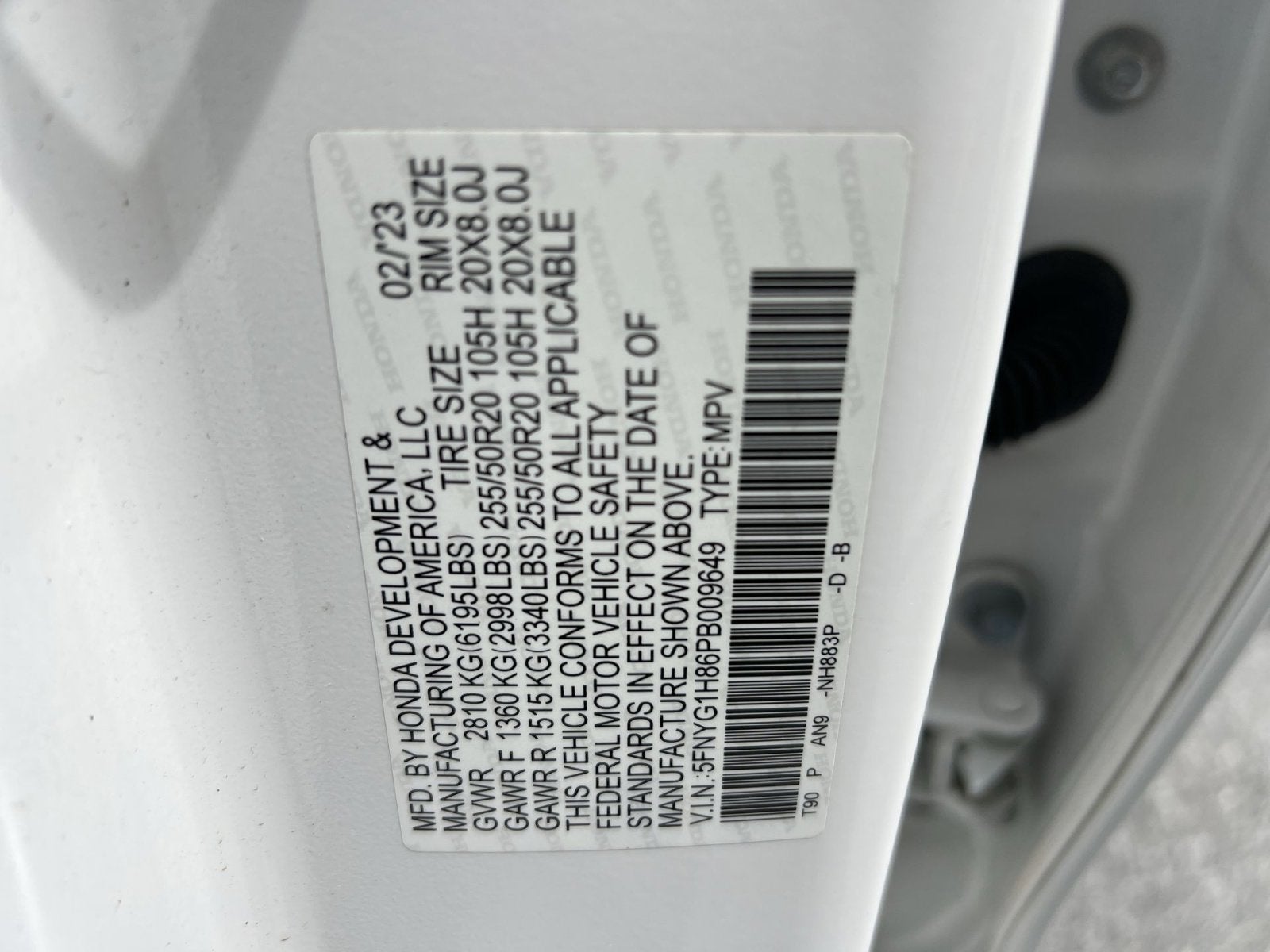 2023 Honda Pilot Elite