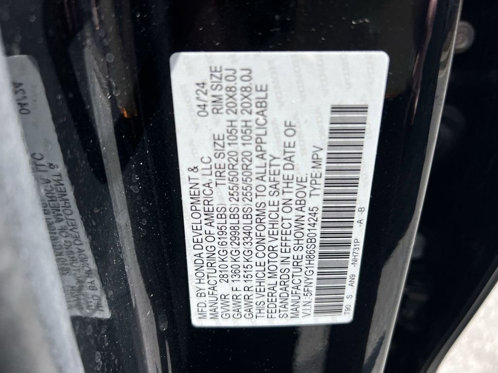 2025 Honda Pilot Elite