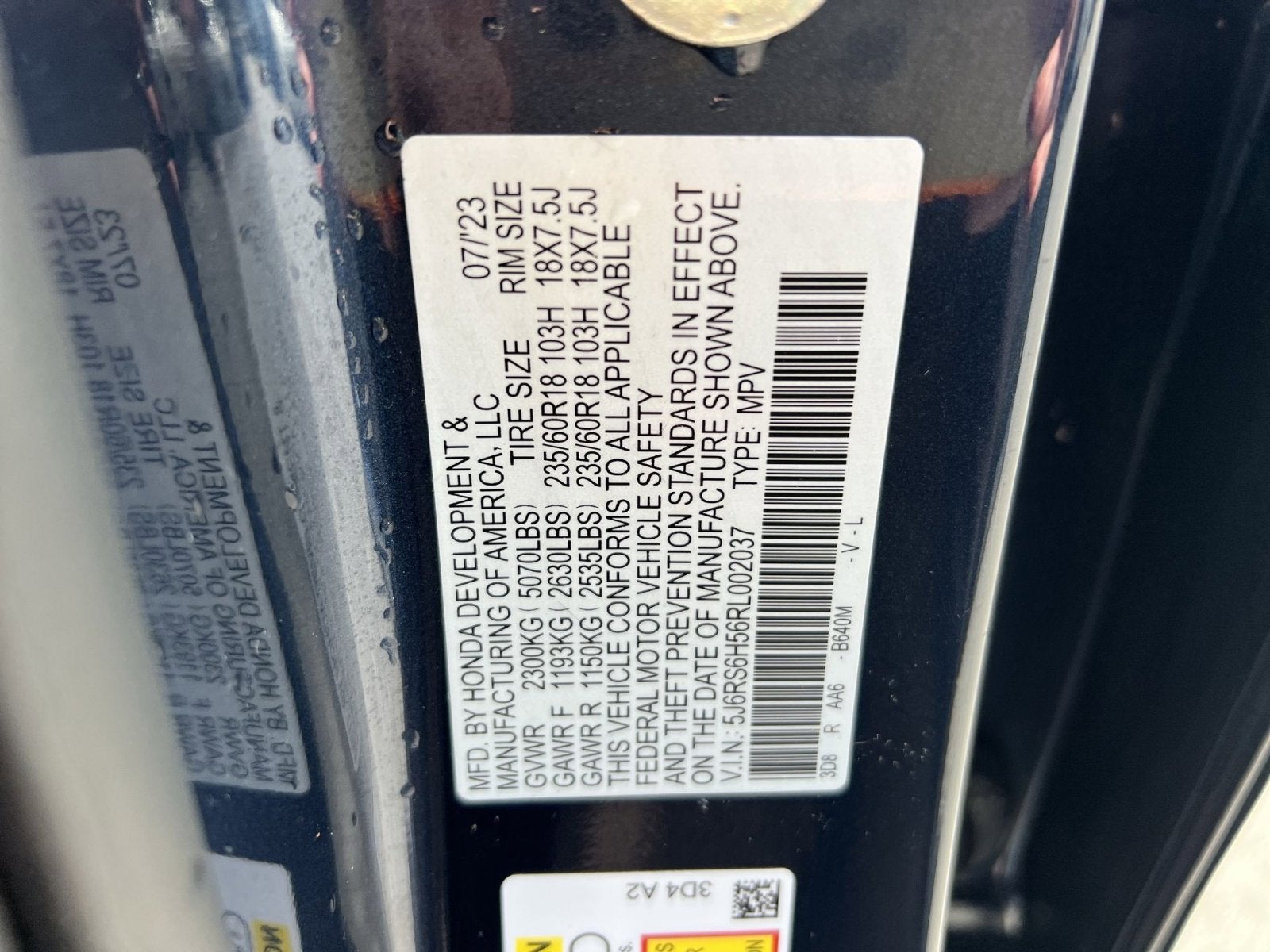 2024 Honda CR-V Hybrid Sport