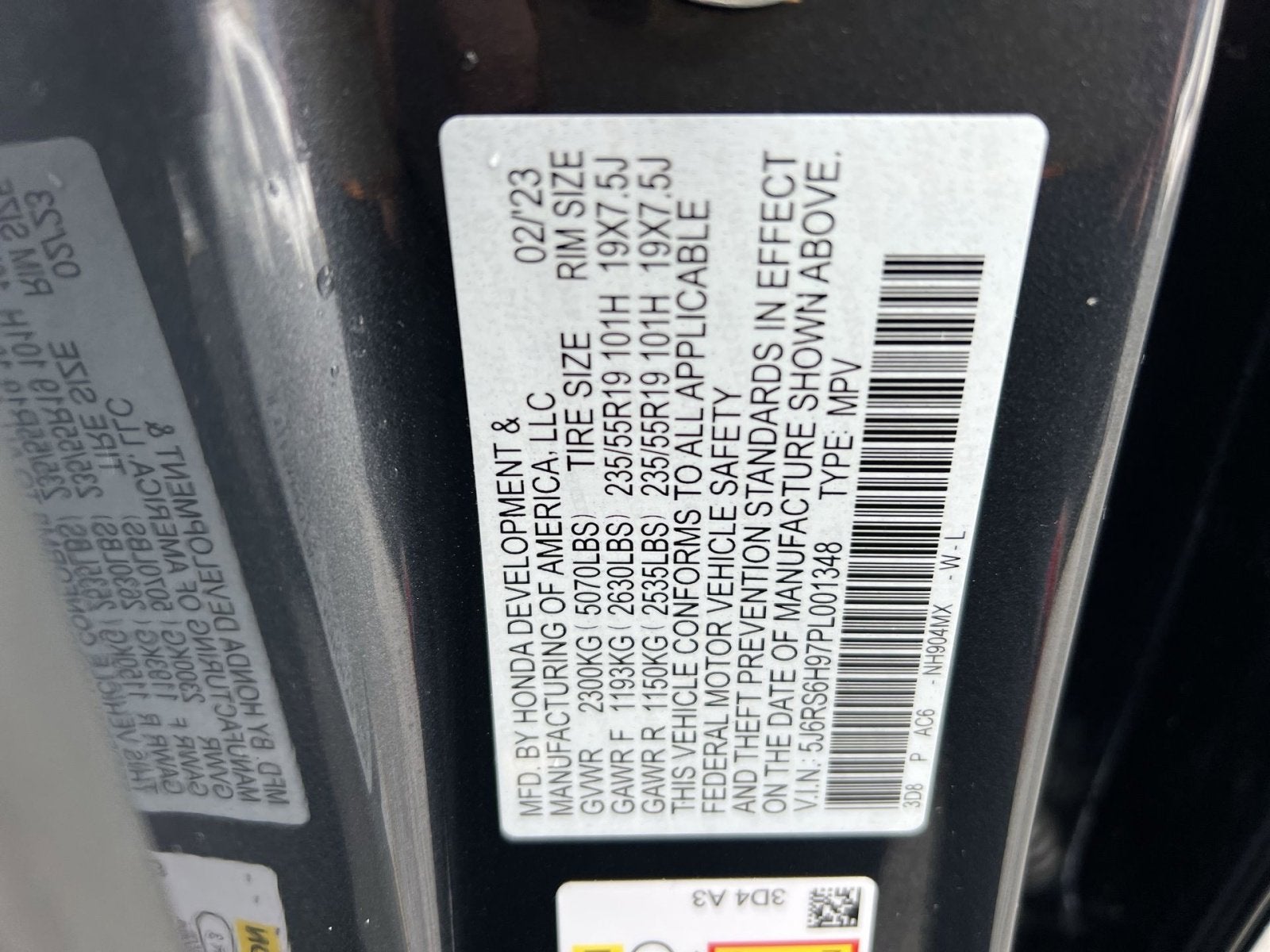 2023 Honda CR-V Hybrid Sport Touring