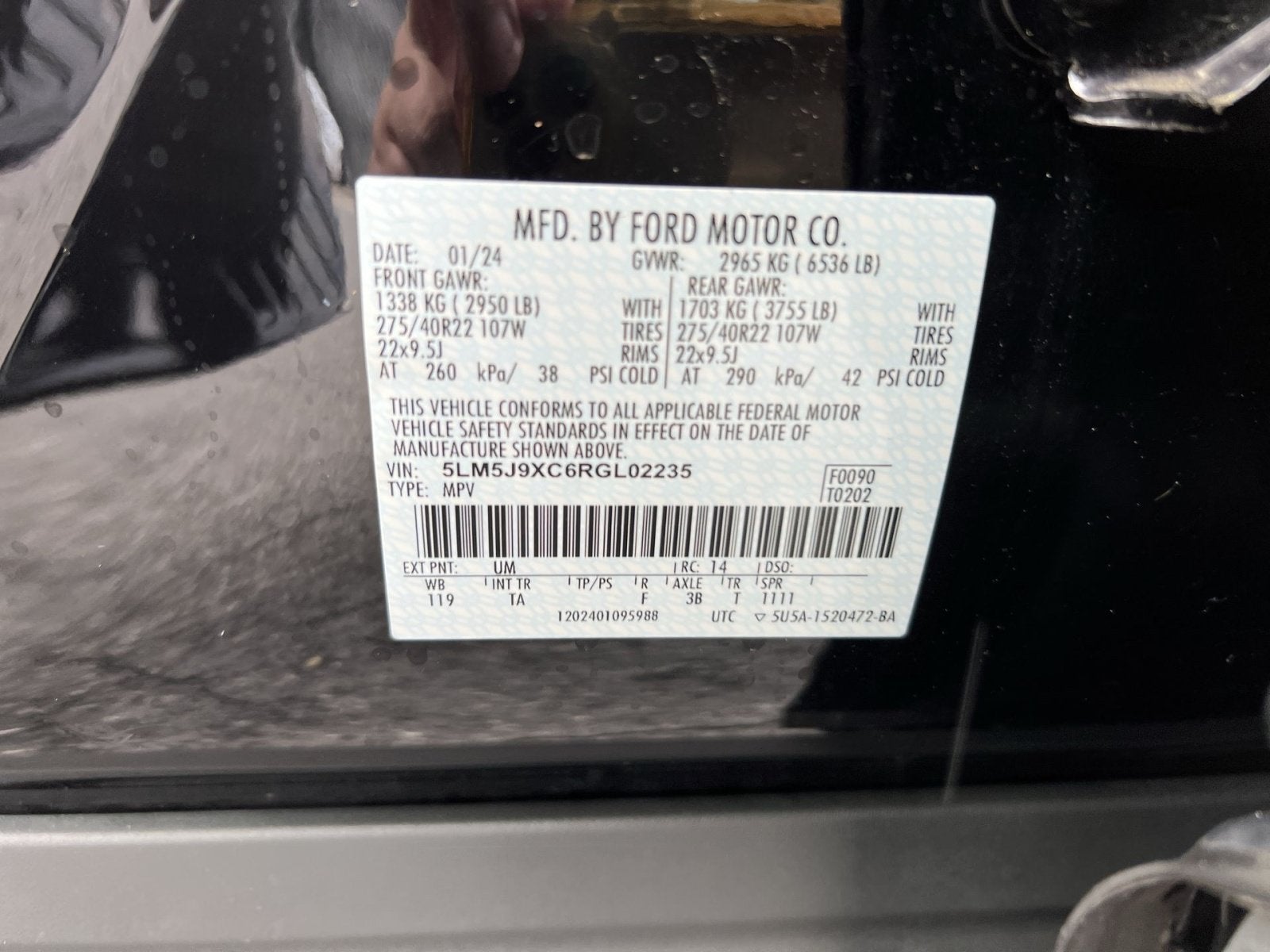 2024 Lincoln Aviator Black Label