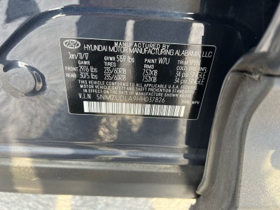 2017 Hyundai Santa Fe Sport 2.0T