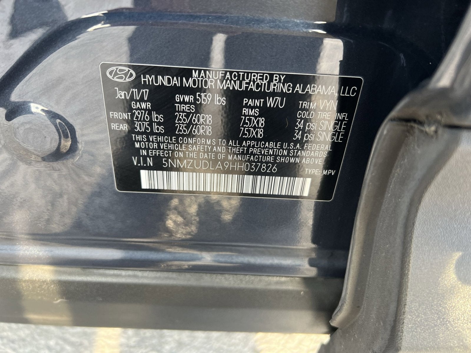 2017 Hyundai Santa Fe Sport 2.0T