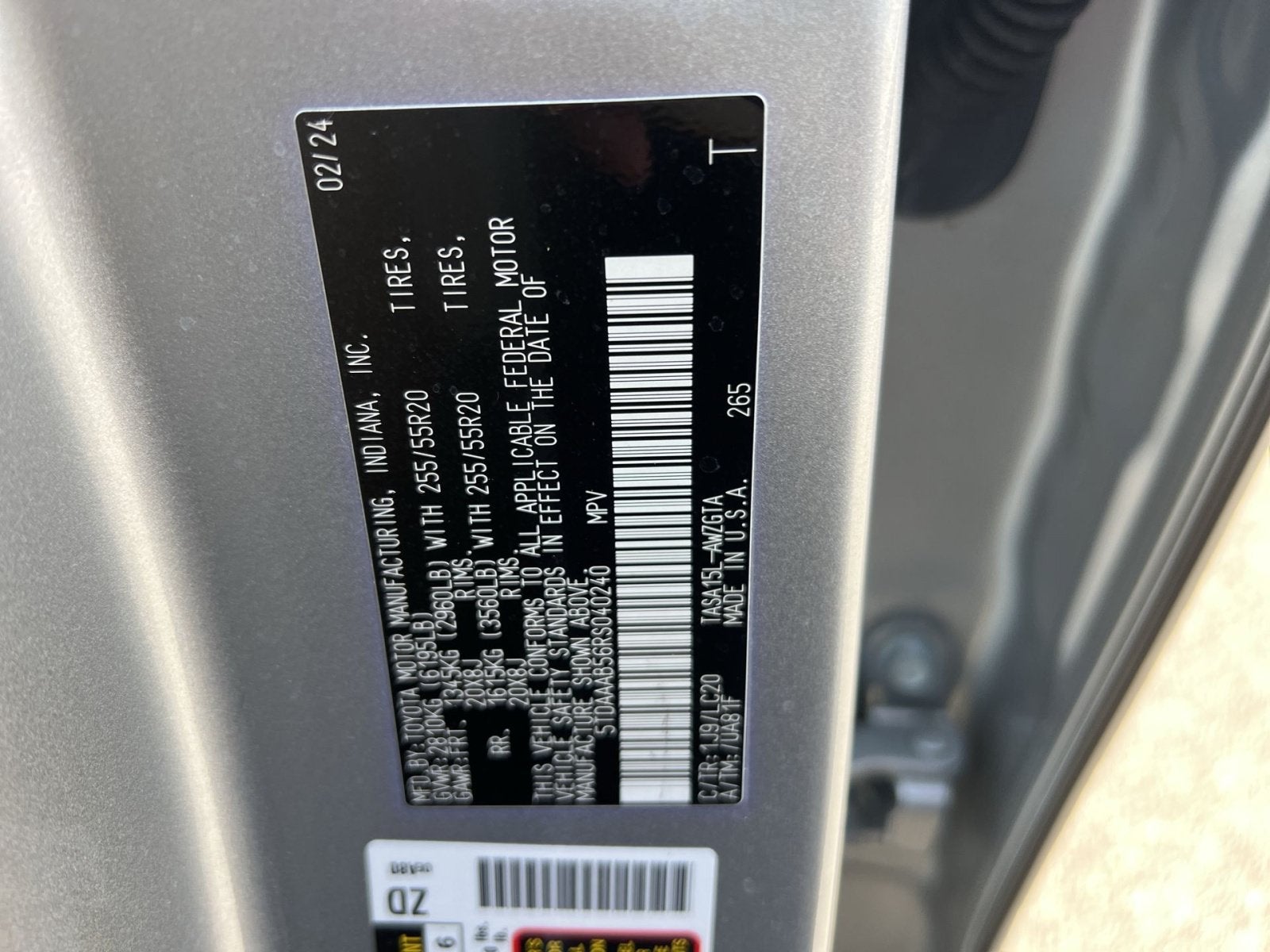 2024 Toyota Grand Highlander Limited