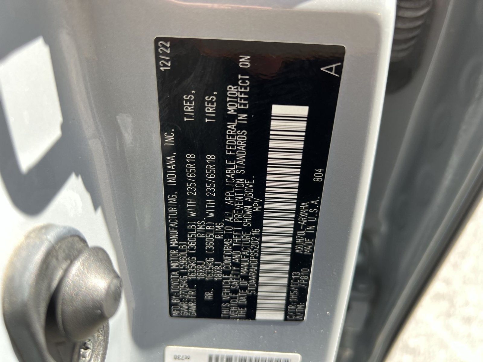 2023 Toyota Highlander Hybrid Bronze Edition