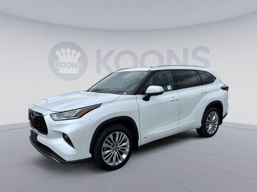 2025 Toyota Highlander Hybrid Platinum