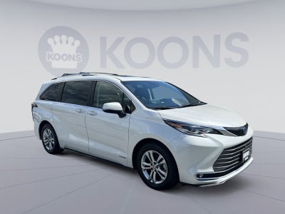 2021 Toyota Sienna Platinum
