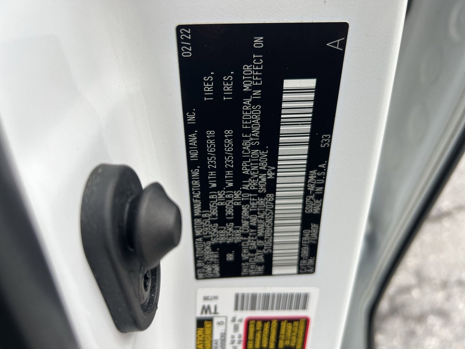 2022 Toyota Highlander XLE