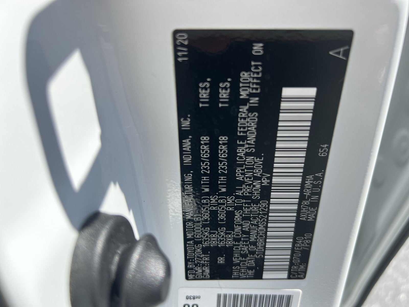 2021 Toyota Highlander Hybrid XLE